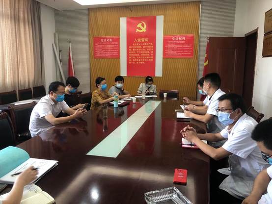 銅陵市職業(yè)健康檢查質(zhì)控中心來我院健康體檢中心進(jìn)行質(zhì)量考核督查