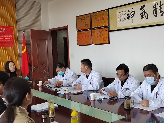 樅陽縣人大調(diào)研組到中醫(yī)院進行專題調(diào)研